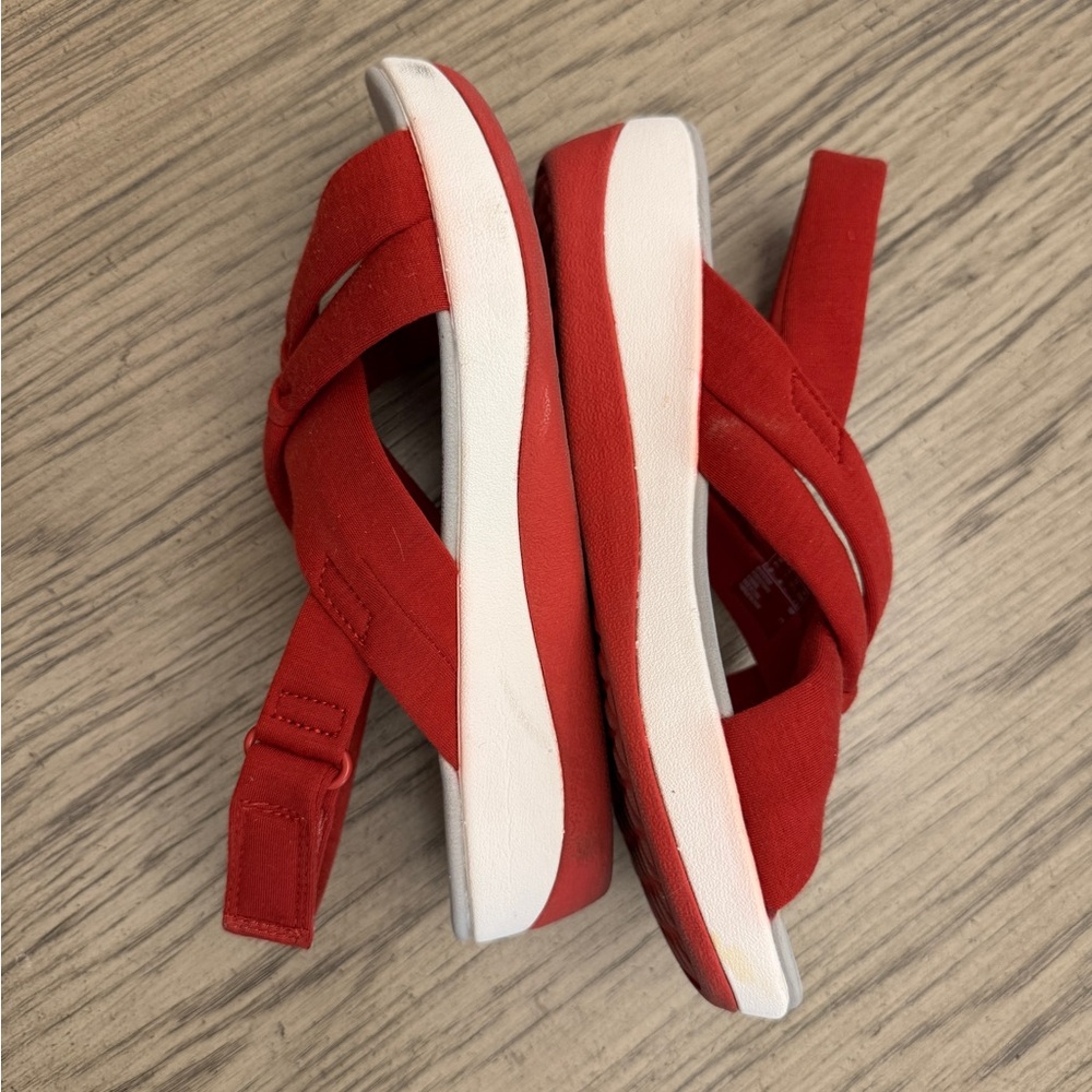 Cloudsteppers by Clarks Red Sandals